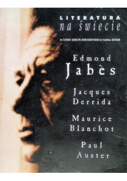 Literatura na świecie Nr 7 / 01