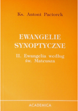 Ewangelie Synoptyczne