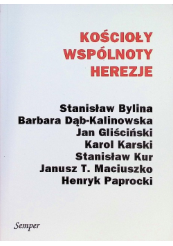 Kościoły, wspólnoty, herezje