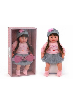 Lalka dziewczynka 45cm z polskim dźwiękiem
