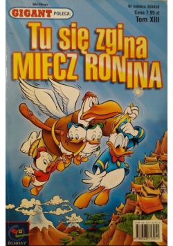 Gigant poleca Tom 8 Tu się zgina miecz Ronina