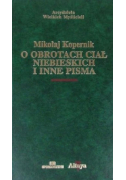 O obrotach ciał niebieskich i inne pisma