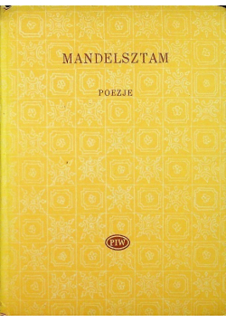 Mandelsztam Poezje