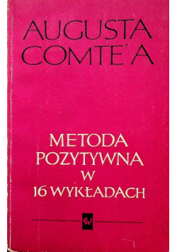 Metoda pozytywna w 16 wykładach