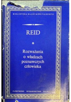 Rozważania o władzach poznawczych człowieka