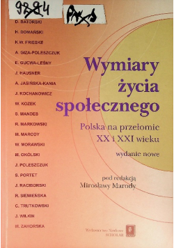 Wymiary życia społecznego