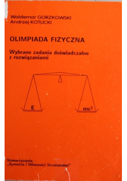 Olimpiada fizyczna Wybrane zadania doświadczalne z rozwiązaniami
