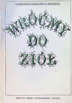 Wróćmy do ziół