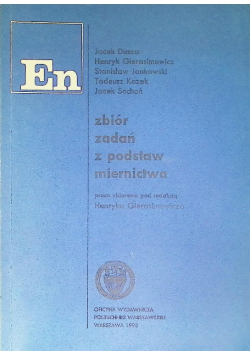 Zbiór zadań z podstaw miernictwa