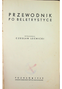 Przewodnik po beletrystyce