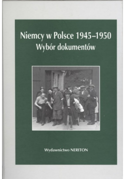 Niemcy w Polsce wybór dokumentów Tom 3