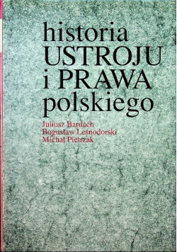 Historia ustroju i prawa polskiego