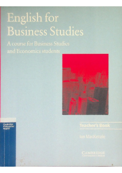 English for Business Studies