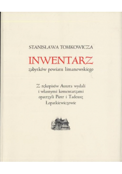 Inwentarz zabytków powiatu limanowskiego