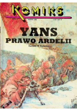 Komiks zeszyt 2 Yans prawo Ardelii