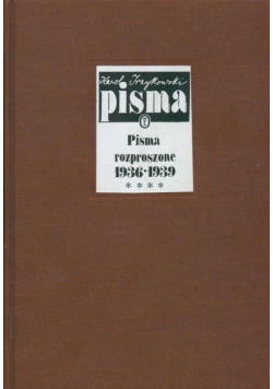 Pisma rozproszone Tom 4