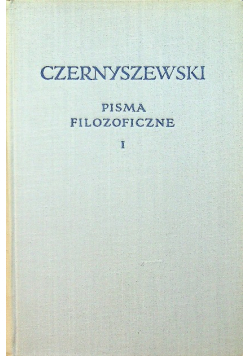 Pisma filozoficzne Tom 1