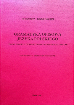 Gramatyka opisowa języka polskiego