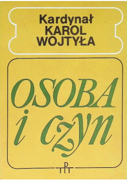 Osoba i czyn