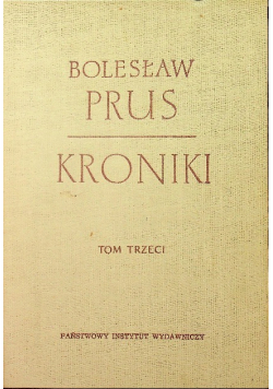 Kroniki Tom 3