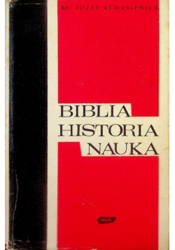Biblia historia nauka