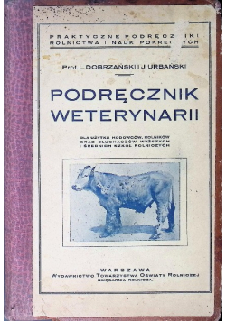 Podręcznik weterynarii 1939 r.