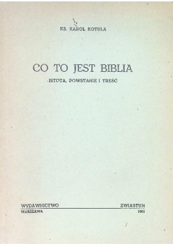 Co to jest biblia