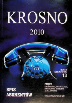 Krosno 2010 Spis abonentów