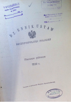 Dziennik Ustaw Rzeczypospolitej Polskiej Nr 1- 94 / 30
