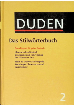 Duden Band 2 Das Stilworterbuch