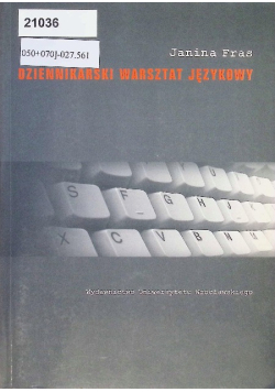 Dziennikarski warsztat językowy