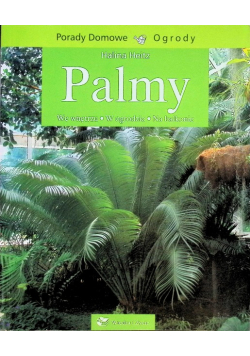 Palmy we wnętrzu w ogrodzie na balkonie