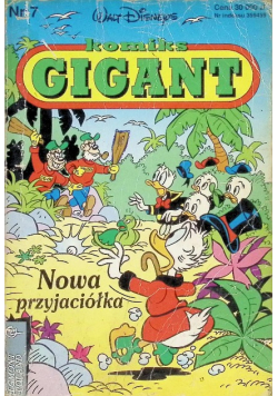 Komiks gigant Nr 7 Nowa przyjaciółka