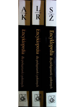 Encyklopedia dla pielęgniarek i położnych Tom 1 do 3