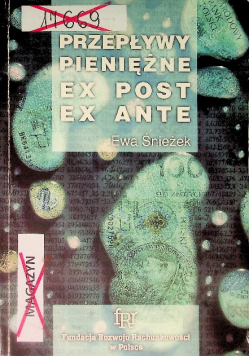 Przepływy pieniężne ex post ex ante