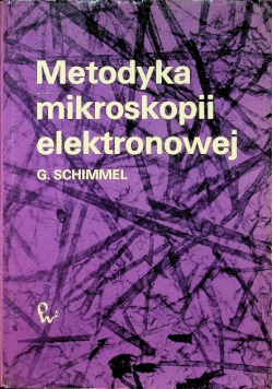Metodyka mikroskopii elektronowej