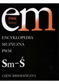 Encyklopedia muzyczna PWN Sm - ś