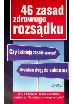 46 zasad zdrowego rozsądku