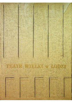 Teatr Wielki w Łodzi