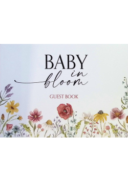 Baby In Bloom Guest Book