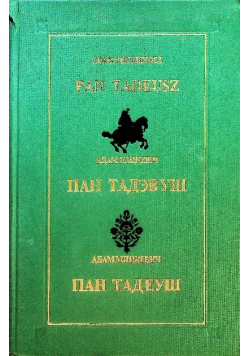 Pan Tadeusz polsko rosyjsko białoruski