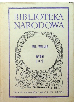 Verlaine Wybór poezji