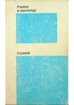 Przełom w psychologii
