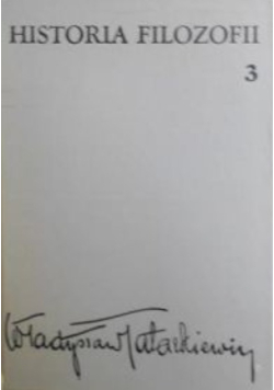 Historia filozofii Tom 3