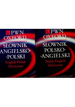 Słownik angielsko polski Tom I i II