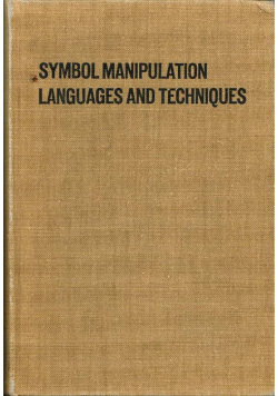Symbol manipulation languages and techniques