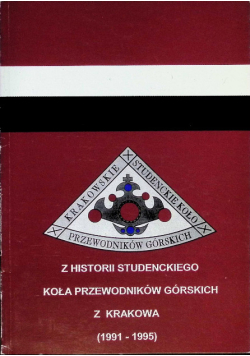 Z historii Studenckiego Koła Przewodników Górskich z Krakowa