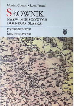 Słownik nazw miejscowych  Dolnego Śląska