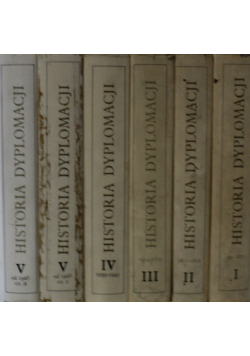 Historia dyplomacji Tom 1 do 5