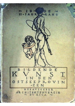 Jahrbuch fur Bildende Kunst in den Ostseeprovinzen 1908 r.
